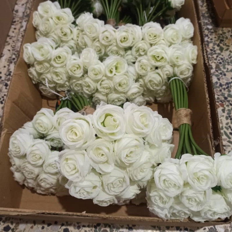 گل مصنوعی مدل دسته رز توپی 14 شاخه Rose14 گل مصنوعی مدل دسته رز توپی 14 شاخه Rose14