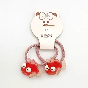 کش مو دخترانه مدل ماهی کد KSH667 بسته 2 عددی