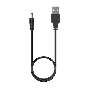 کابل تبدیل USB به DC کد 5V طول 0.8 متر