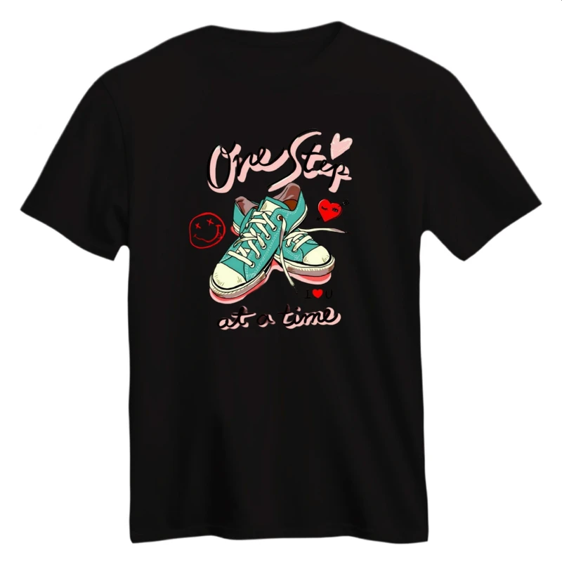 تی شرت آستین کوتاه زنانه مدل کتونی کد ۵