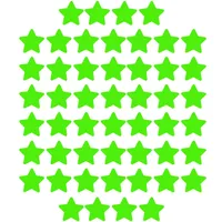 استیکر هیمیا مدل شب تاب طرح ستاره 50 عددی