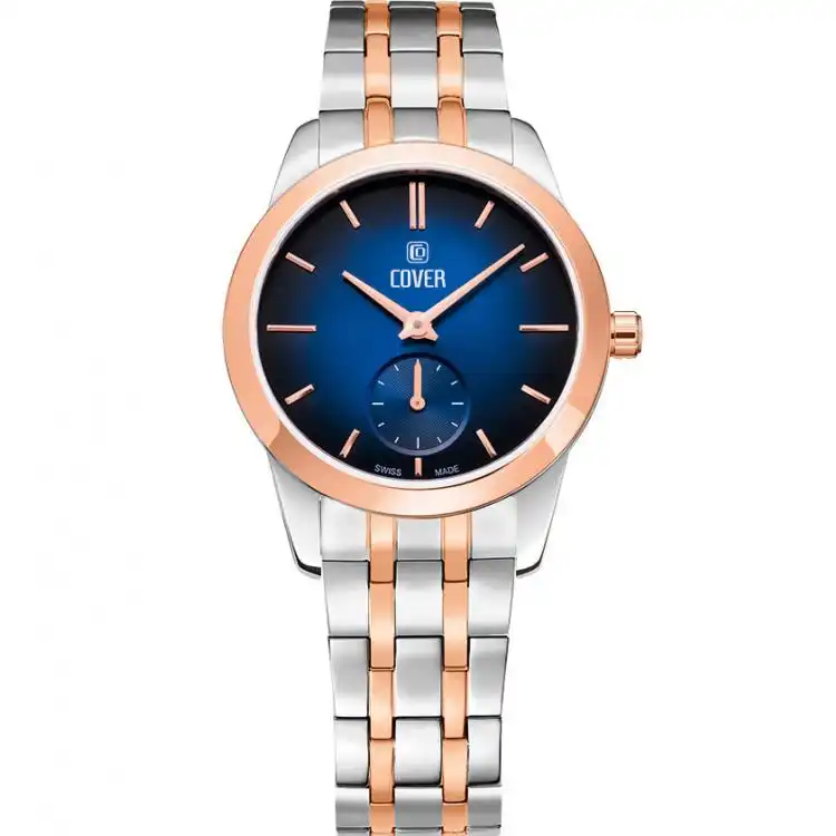 ست ساعت مچی عقربه ای زنانه و مردانه کاور مدل CO194.02 CO195.02