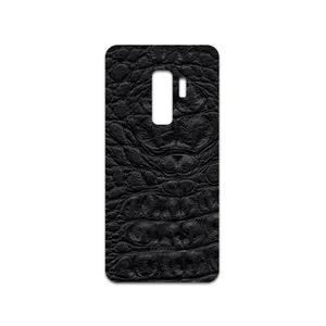 MAHOOT Black-Crocodile-Leather Cover Sticker for Samsung Galaxy S9 Plus
