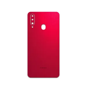 MAHOOT Matte-Warm-Red Cover Sticker for Samsung Galaxy A20s