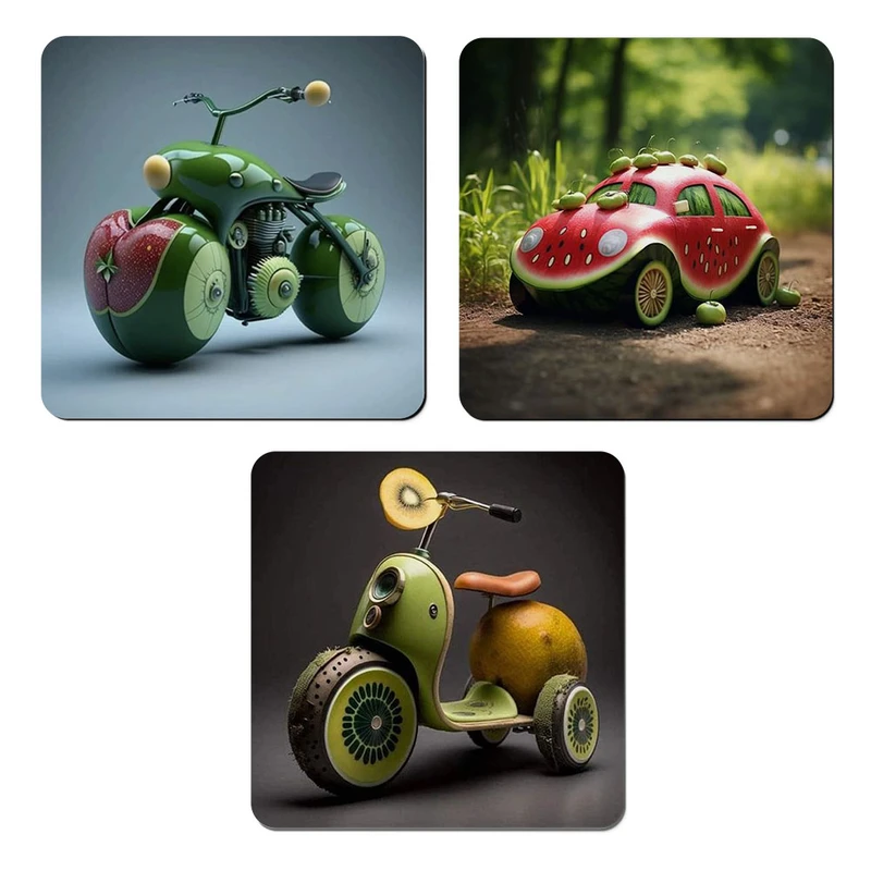 مگنت صباطرح مدل آشپزخانه کد M1310 مجموعه 3 عددی