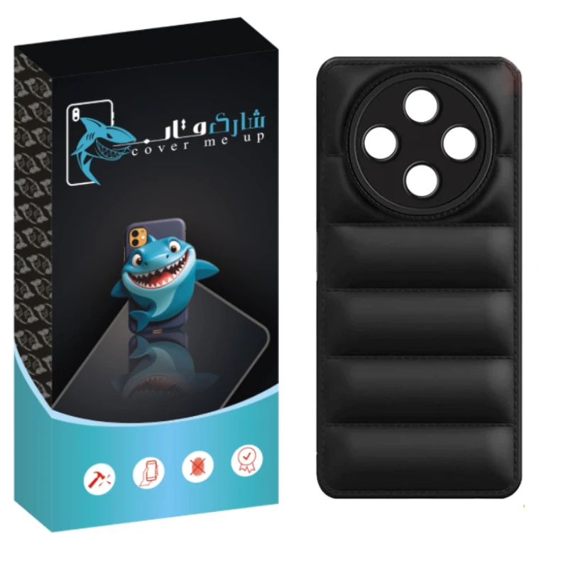 کاور شارک قاب مدل پافری مناسب برای گوشی موبایل شیائومی Redmi 14C