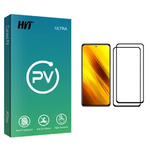 HVT PV glass Screen Protector For Xiaomi Poco X3 NFC Pack Of 2