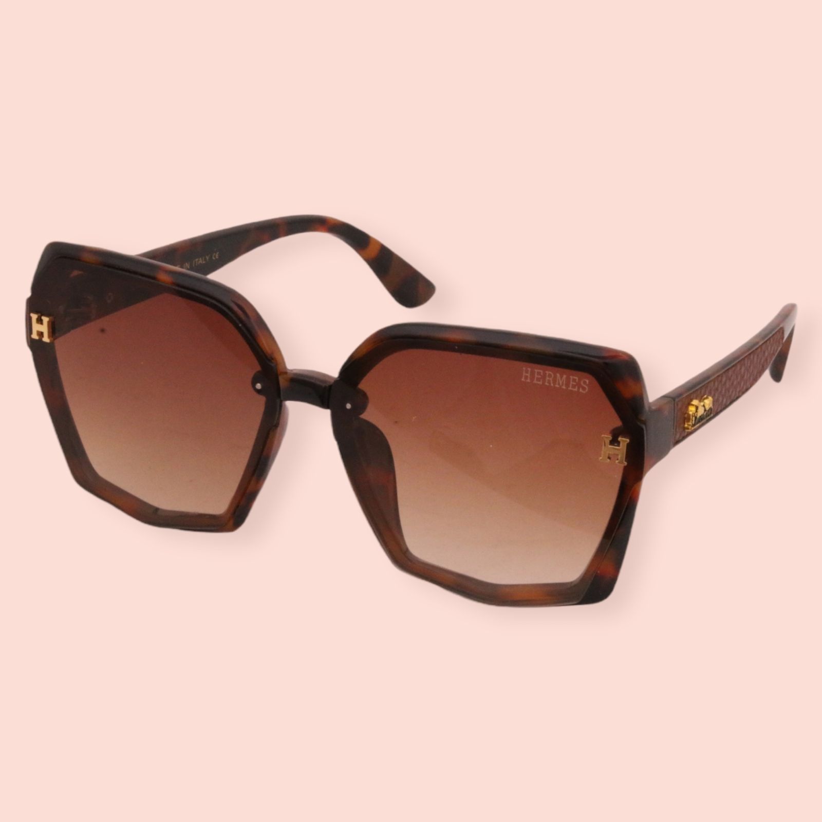 عینک آفتابی هرمس مدل 9056P Leather Edition -  - 3