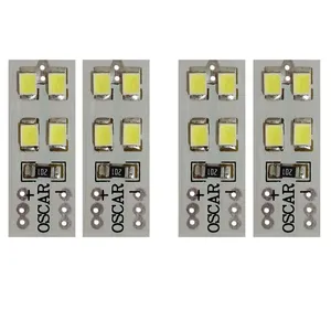 لامپ اس ام دی خودرو اسکار کد 04 WHITE بسته 4 عددی