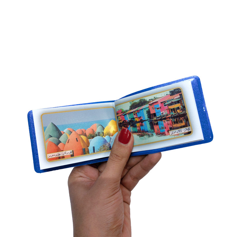 تقویم جیبی سال 1404 پارس طرح کوچک به همراه خودکار بسته 3 عددی