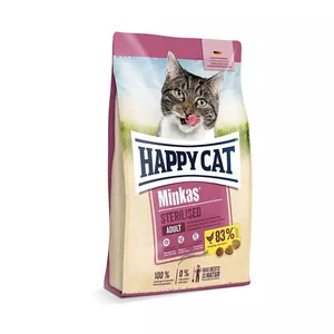غذای خشک گربه هپی کت مدل مینکاس عقیم شده وزن 10 کیلوگرم