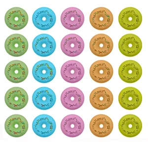کوکتل نمک حمام ناستالیا مدل Donut Plus وزن 70 گرم بسته 25 عددی