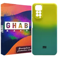 کاور قاب ناب مدل سیلیکونی دو رنگ مناسب برای گوشی موبایل شیائومی Redmi Note 12s / Redmi Note 11s / Note 11 4G