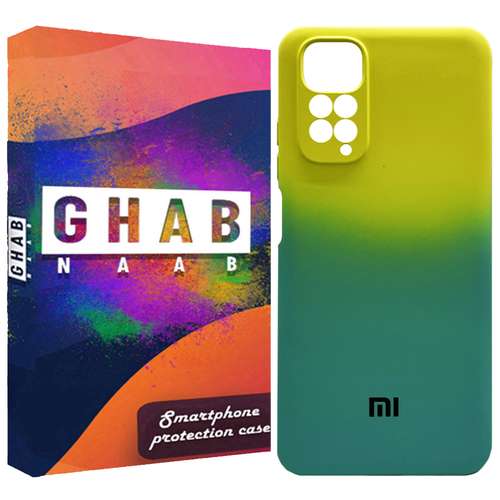 کاور قاب ناب مدل سیلیکونی دو رنگ مناسب برای گوشی موبایل شیائومی Redmi Note 12s / Redmi Note 11s / Note 11 4G
