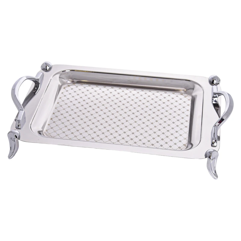 سینی دسته داریونیک کد 03 - 4065 سایز 27*41 سانتی متر