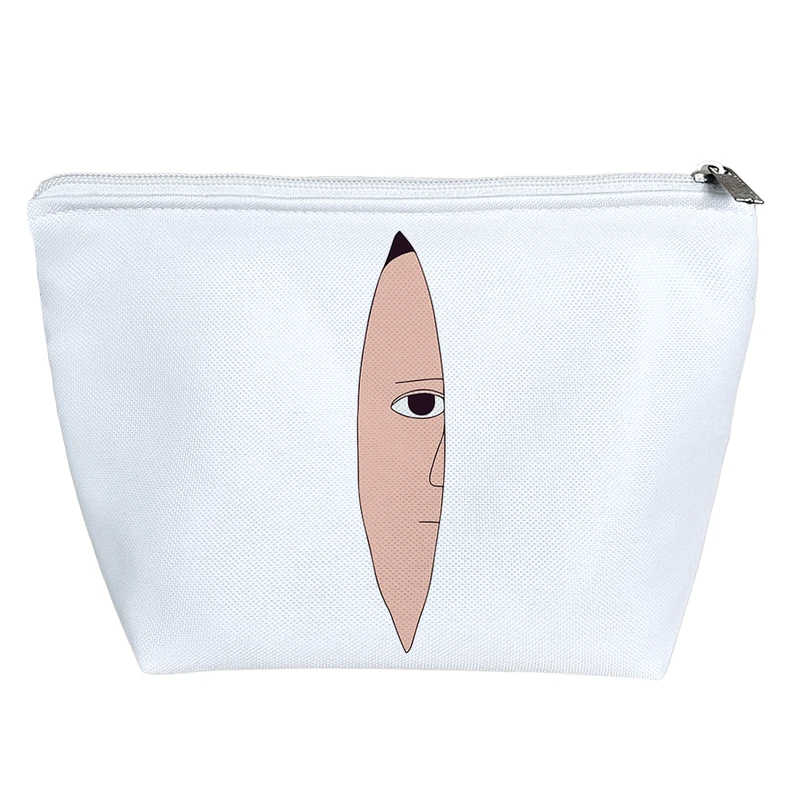 کیف لوازم آرایش دخترانه خندالو مدل نیم رخ کد 10415