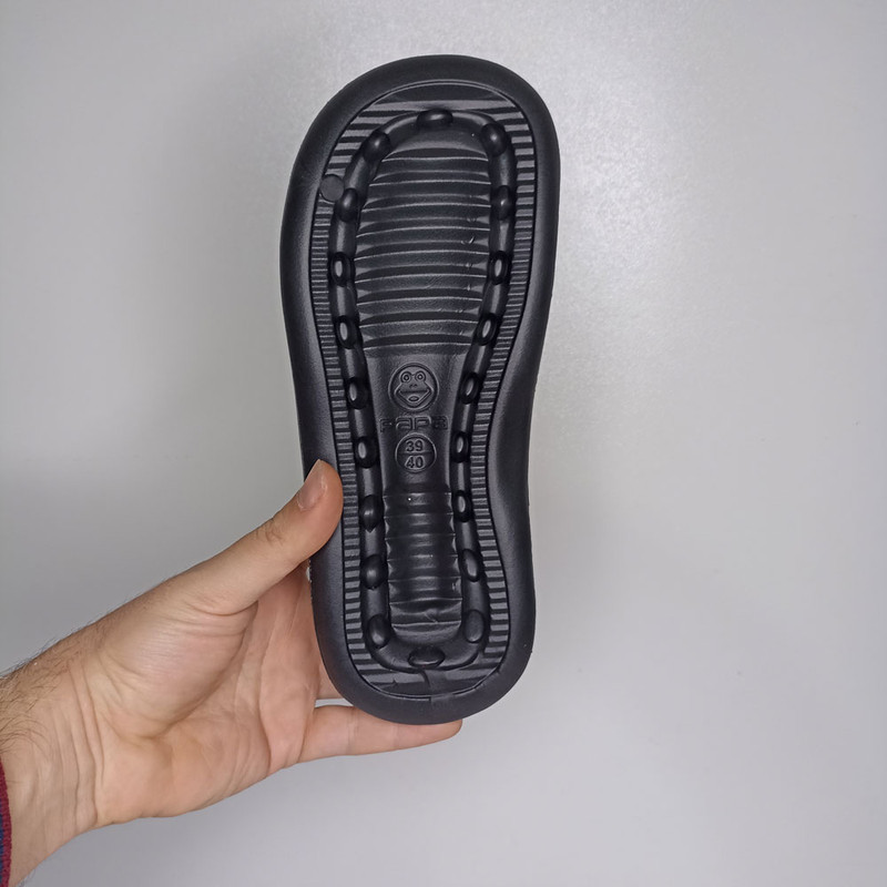 دمپایی زنانه پاپا مدل هاله کد 1637-BK