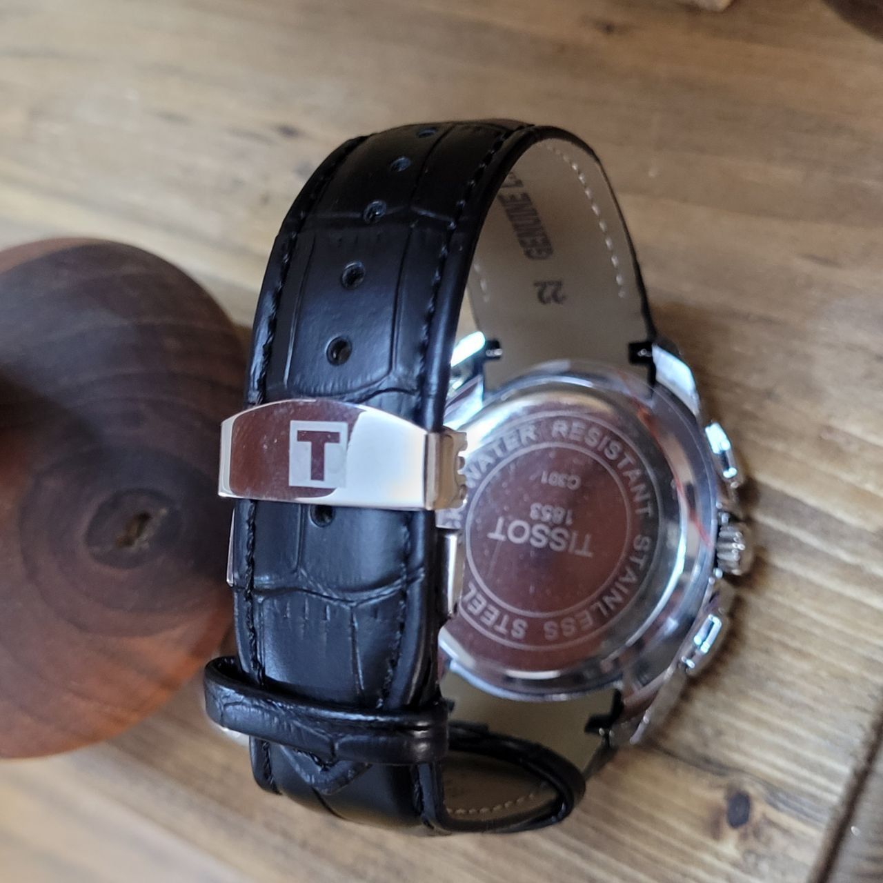 ساعت مچی عقربهای مردانه کوارتز مدل تک موتور بند فیکس کد 06 -  - 11