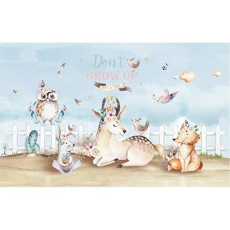 پوستر دیواری سه بعدی مدل حیوانات کد KA079