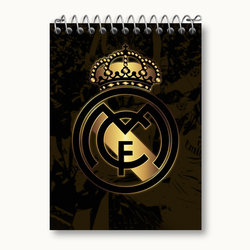 دفتر یادداشت 50 برگ خندالو مدل باشگاه رئال مادرید کد 26340