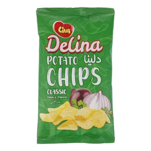 چیپس پیاز جعفری دلینا - 52 گرم	