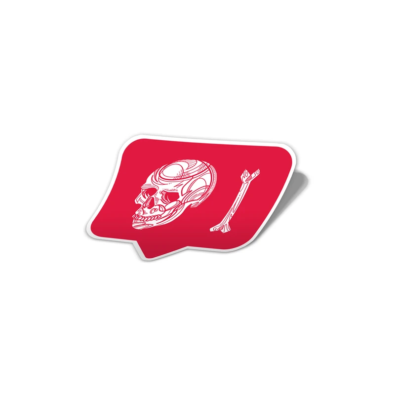 استیکر تزئینی موبایل و تبلت لولو مدل لایک اسکلتی SKULL LIKE کد 768 