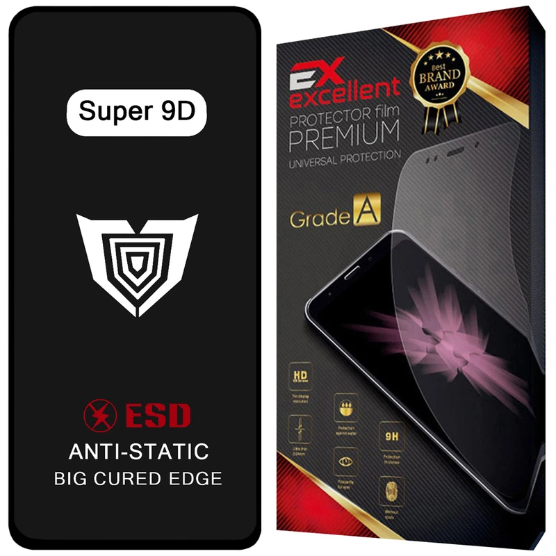 محافظ صفحه نمایش شیشه ای ایکس اکسلنت مدل XS9D مناسب برای گوشی موبایل شیائومی Redmi Note 9 Pro 5G