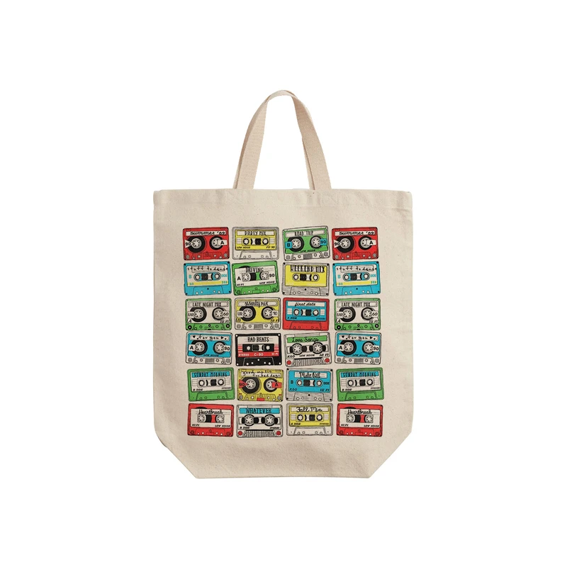 ساک خرید ترمه طراحان ایده مدل نوارکاست کد cfp1528 - S