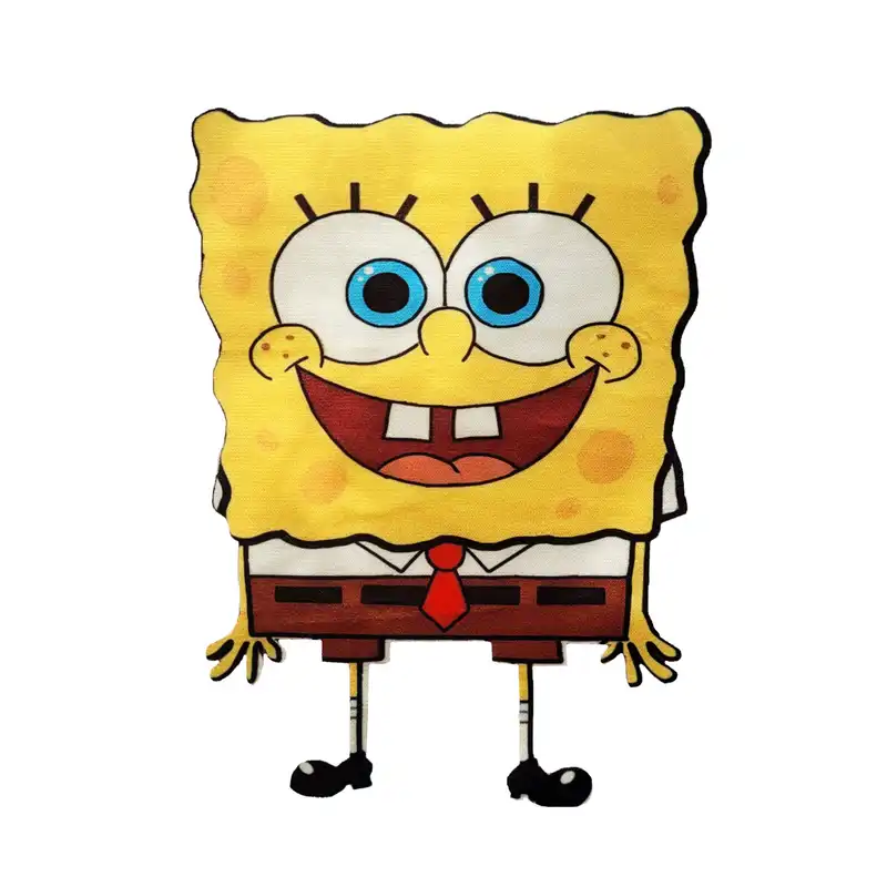 استیکر پارچه و لباس مدل حرارتی طرح باب اسفنجی