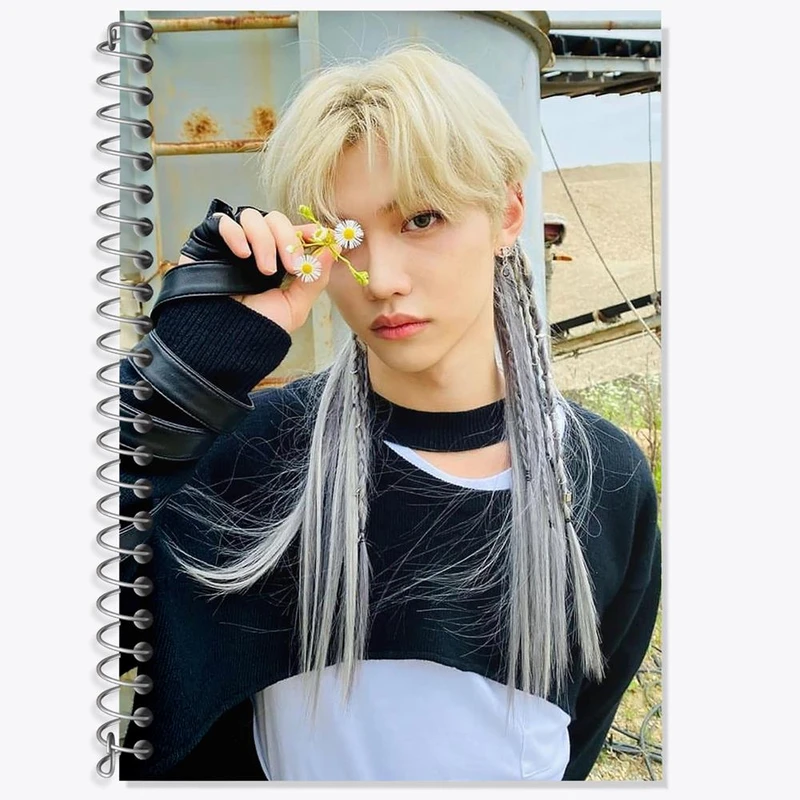 دفتر زبان 50 برگ خندالو مدل سه خط طرح فلیکس گروه استری کیدز Stary Kids کد 16946