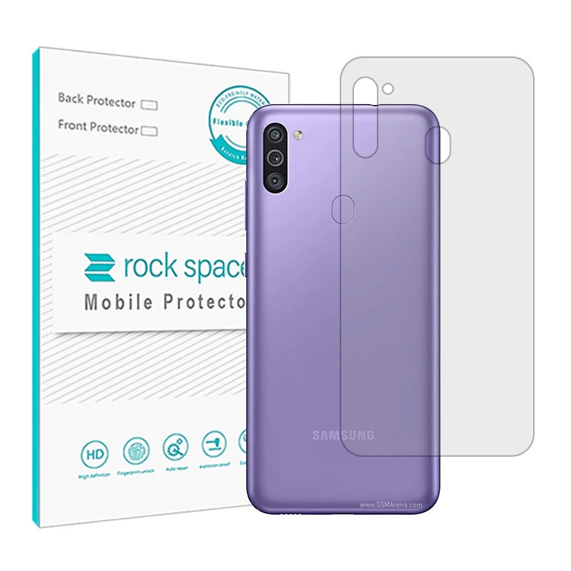 محافظ پشت گوشی شفاف راک اسپیس مدل HyGEL مناسب برای گوشی موبایل سامسونگ Galaxy M11