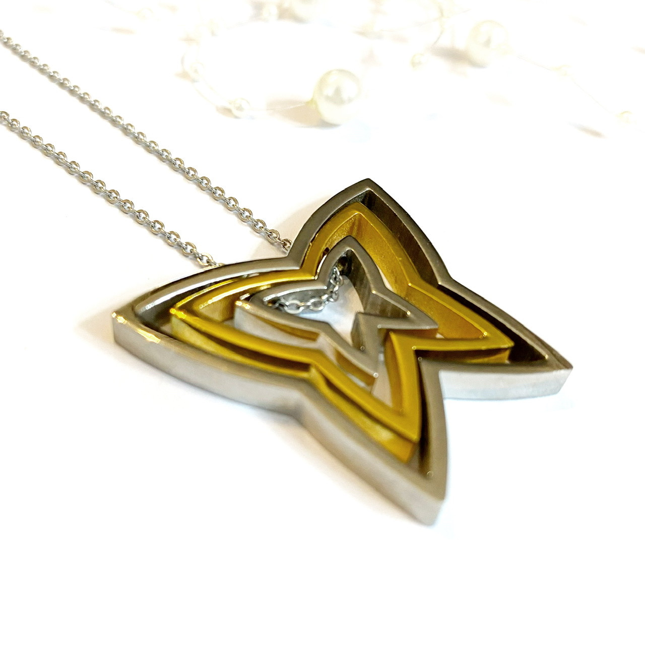 گردنبند دخترانه مدل G.L218 گردنبند دخترانه مدل G.L218