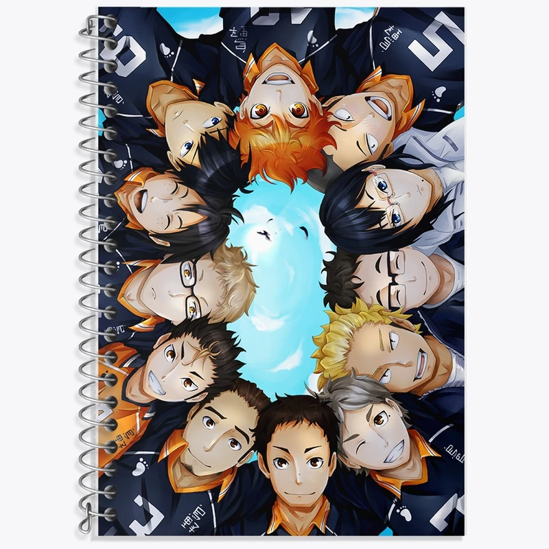 دفتر لغت 50 برگ خندالو طرح انیمه آبشار سرنوشت هایکیو کاگیاما کد F1583