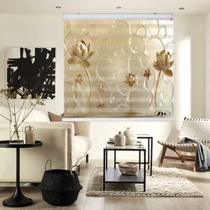 پرده زبرا زیو کد 3D1134 سایز 150x200 سانتی متر