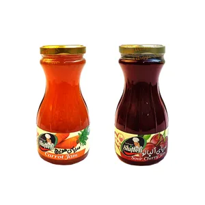 مربای آلبالو و هویج شیفته - 320 گرم بسته 2 عددی