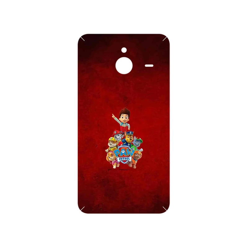برچسب پوششی ماهوت مدل Paw Patrol مناسب برای گوشی موبایل مایکروسافت Lumia 640 XL