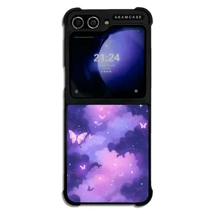 AKAM AMC-WSGZFLIP5-BUTTERFLY-7 Cover For Samsung Galaxy Z Flip 5