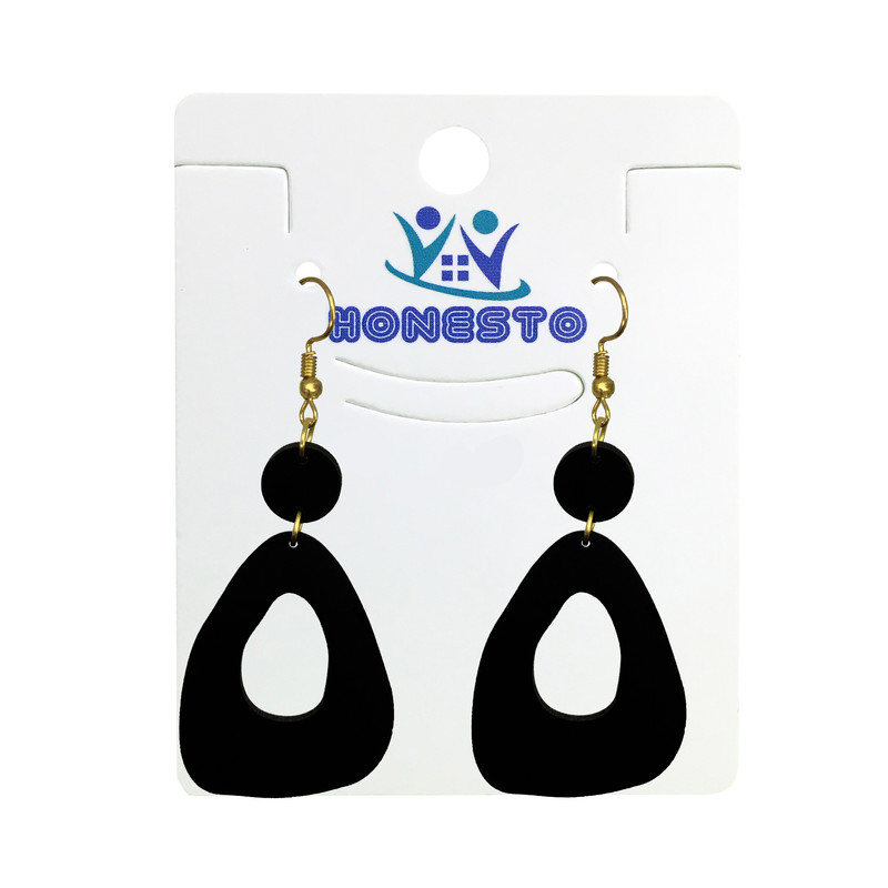 گوشواره زنانه هانستو مدل E2-051 مجموعه دو عددی