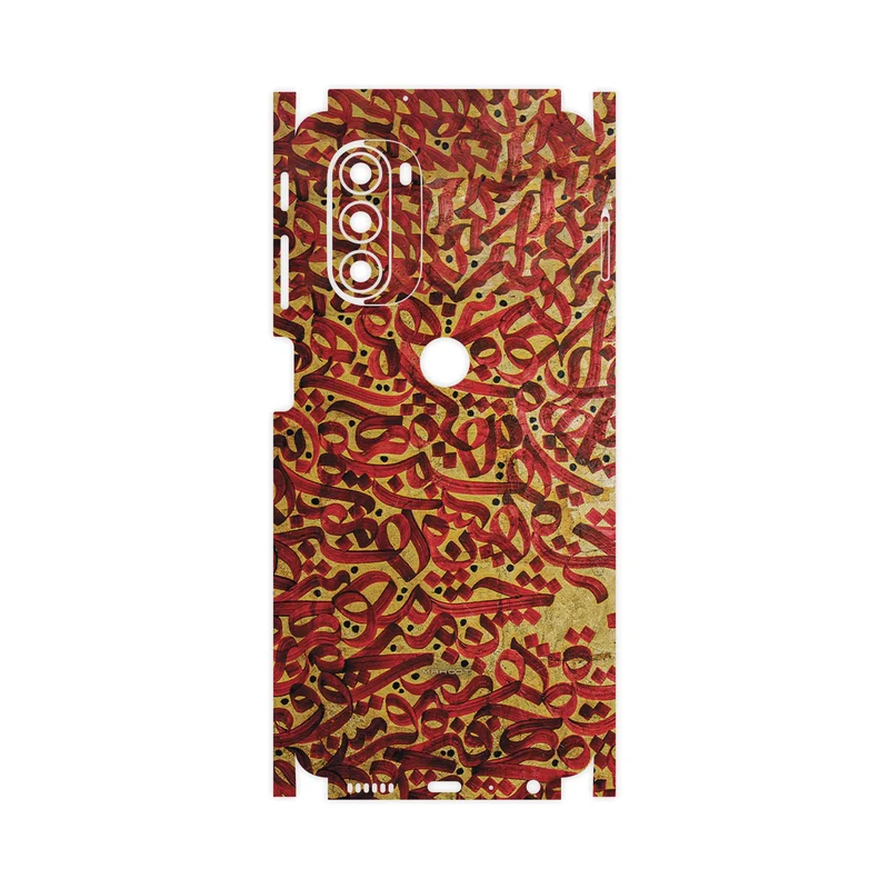 برچسب پوششی ماهوت مدل Nastaliq_6-FullSkin مناسب برای گوشی موبایل موتورولا Moto G51 5G