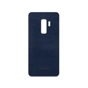 MAHOOT Deep-Blue-Leather Cover Sticker for Samsung Galaxy S9 Plus