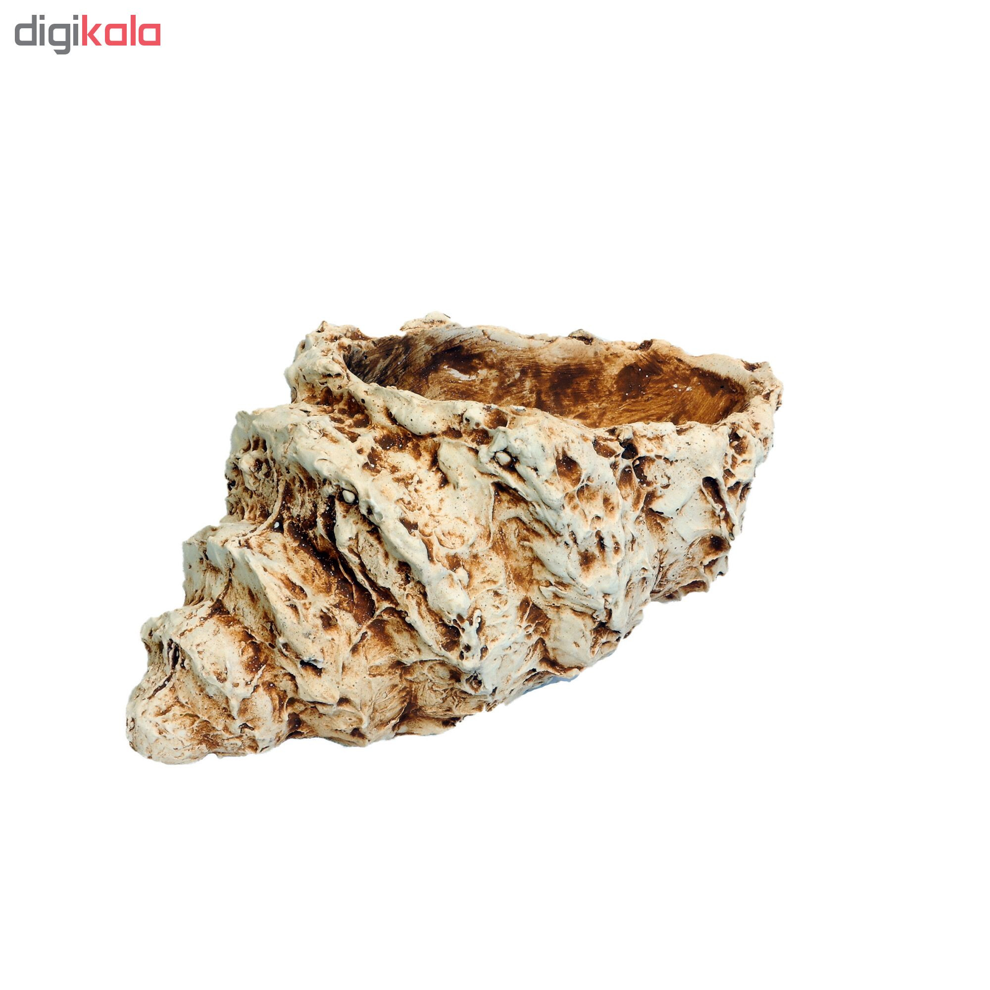 گلدان طرح صدف کد w3 گلدان طرح صدف کد w3