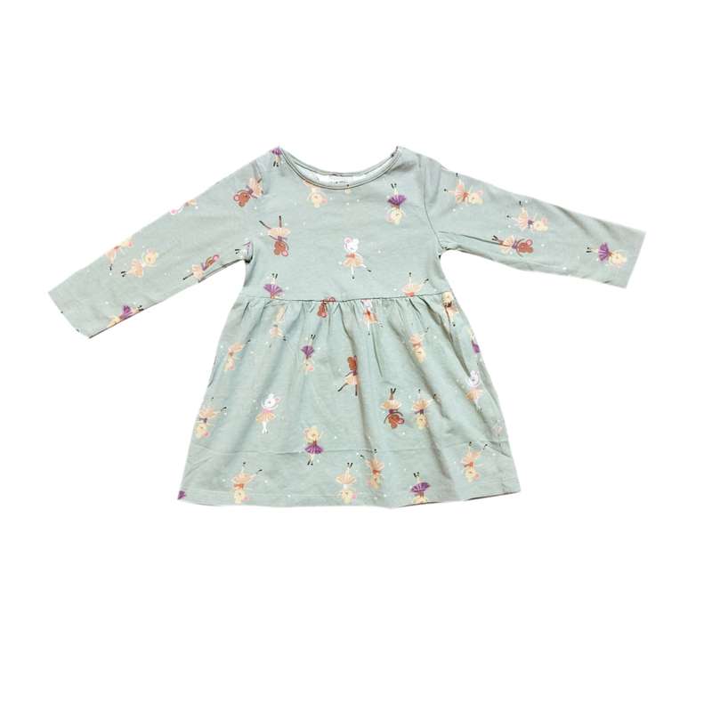 پیراهن دخترانه ال سی وایکیکی مدل موش کد 0427