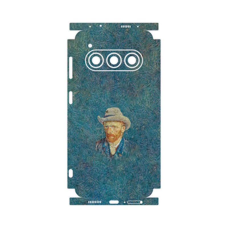 برچسب پوششی ماهوت مدل Self portrait with a gray felt hat-FullSkin مناسب برای گوشی موبایل داریا Bond II 5G