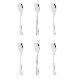 قاشق بستنی خوری نیکولمن مدل ناپولی مجموعه 6 عددی