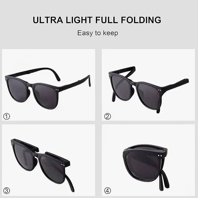 عینک آفتابی مدل یوپین سافلید کد F350 تاشو