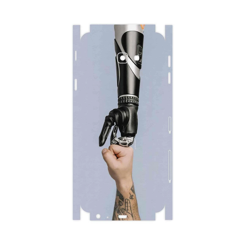 برچسب پوششی ماهوت مدل Robotics-FullSkin مناسب برای گوشی موبایل سامسونگ Galaxy J4 Plus