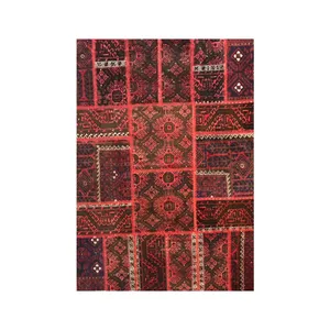 کلاژ فرش دستبافت سه متری مدل چهل تیکه کد ML1376