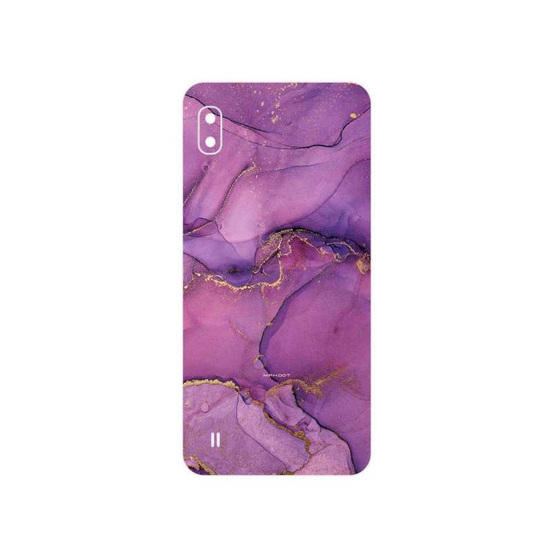 برچسب پوششی ماهوت مدل Purple Marble مناسب برای گوشی موبایل سامسونگ Galaxy A10