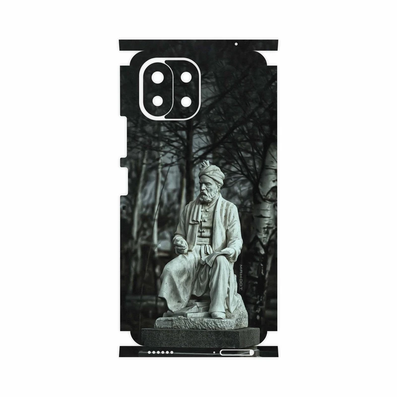 برچسب پوششی ماهوت مدل Ferdowsi-Logo-FullSkin مناسب برای گوشی موبایل شیائومی MI 11 LITE