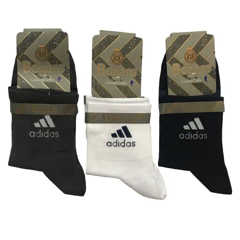 جوراب ورزشی مردانه مدل نانو bmn مجموعه 3 عددی